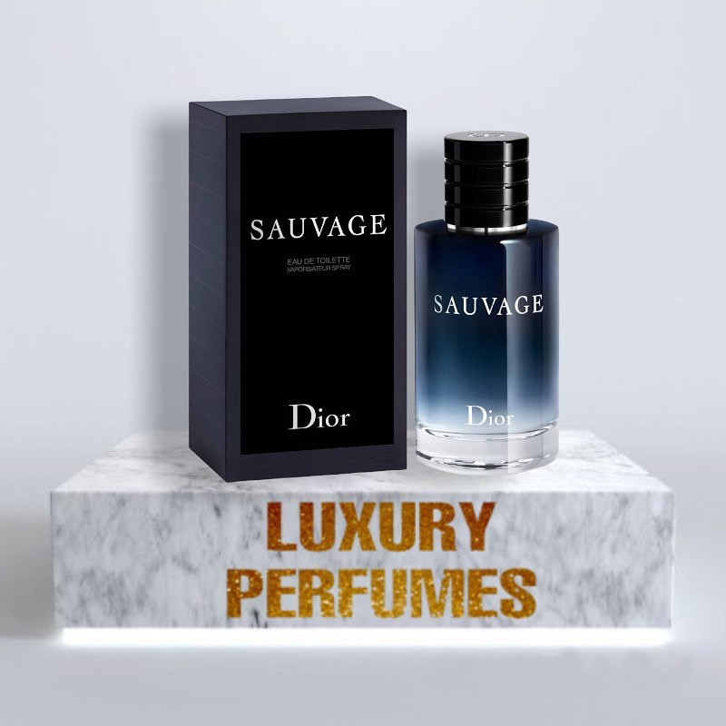 PERFUME SAUVAGE DIOR - EAU DE TOILETTE - 100ML - HOMBRE